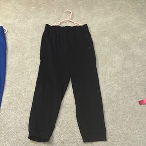 Old Navy Black Sweatpants Relaxed Fit Joggers